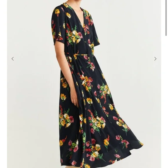 Mango | Dresses | Mango Floral Midi Dress | Poshmark Mango | Dresses | Mango Floral Midi Dress | Poshmark